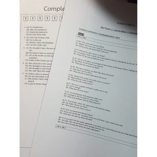 ข้อสอบ TOEFL ITP ครบทุก Section