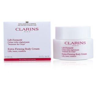 Clarins extra firming body cream 200 ml.