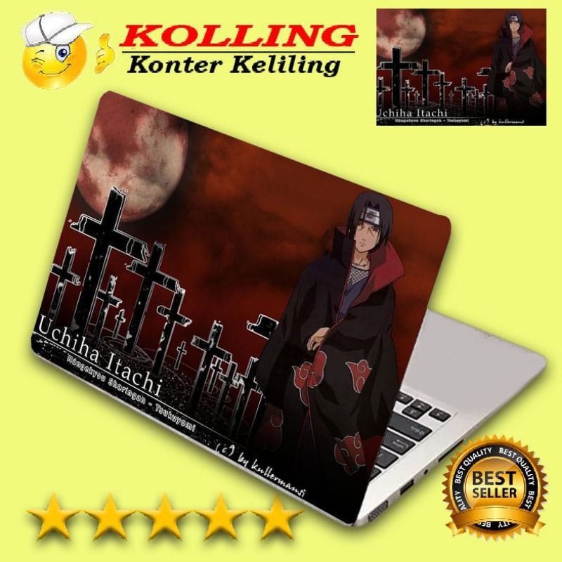 Garskin Laptop logo art Itachi uchiha Skin Laptop Laptop Sticker