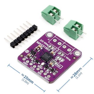 MAX31865 PT100/PT1000 RTD-to-Digital Converter Board Temperature Thermocouple Sensor Amplifier Module for Arduino