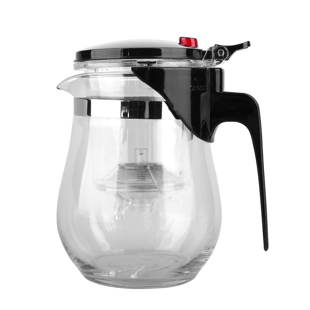 กาต้มน้ำไฟฟ้า500Ml Heat Resistant Glass Teapot Chinese Kung Fu Tea