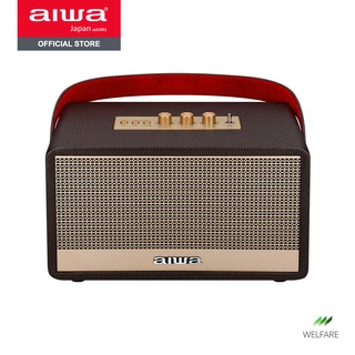  ผ่อน 0AIWA Retro Heritage Bluetooth Speaker ลำโพงบลูทูธพกพา BASS  img 2