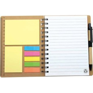 Wedding Gifts Eco Note Set 04 สมุดโพสอิส หัวกระดาษกาว