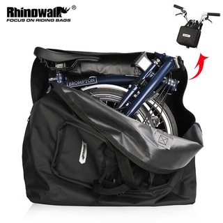 Rhinowalk กระเป๋าเก็บของ สําหรับติดด้านหน้ารถจักรยานพับได้ 14-16 นิ้ว