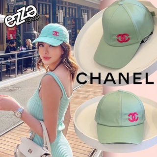 พร้อมส่ง HANEL EMBROIDERED LOGO PASTEL CAP