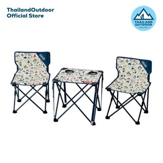 Coleman โต๊ะ และ เก้าอี้พับ รุ่น CHAIR TABLE COMPACT CAMP MAP 2000034615