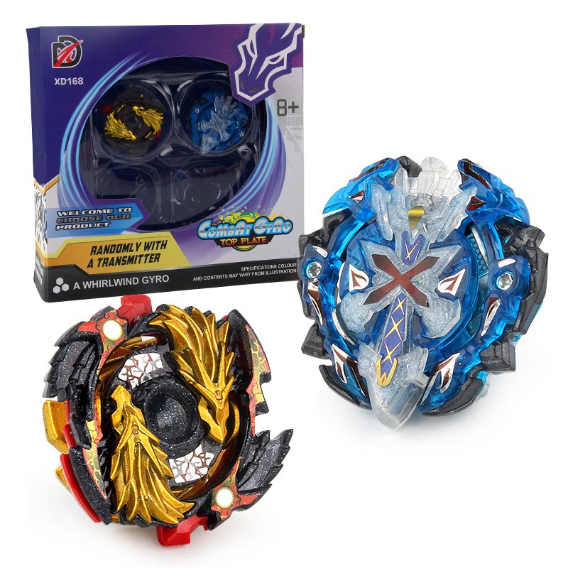ของเล่น Beyblade สําหรับเด็ก Alloy Beyblade Burst Spinning Tops พร้อม Launcher