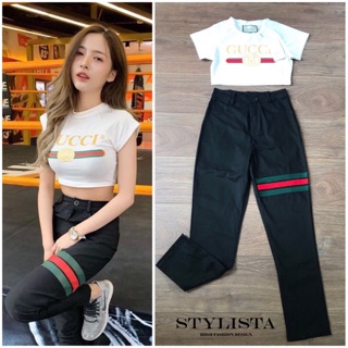 เซตเสื้อยืด+กางเกงขายาว