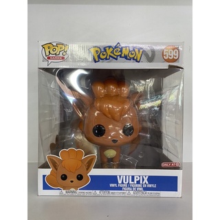 Funko Pop Vulpix Pokemon 10 นิ้ว Exclusive 599 Damage Box