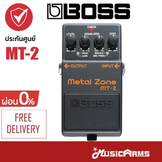 Boss MT-2 Metal Zone เอฟเฟคกีตาร์ M-2 +ประกันศูนย์ 1ปี Music Arms