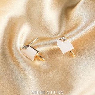 ต่างหูไอศครีมแบบน่ารัก Ice Cream Bar Stud Earrings