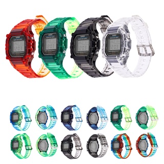 Yifilm สายนาฬิกาข้อมือเรซิ่น TPU แบบเปลี่ยน สําหรับ Casio G-Shock DW5600 DW5610 GW-M5610 GWB5600R DW500