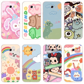 เคส Samsung galaxy a7 2015 a7 2016 a7 2017 a7 2018 A8 2015 ซิลิโคนใส เคสนิ่ม