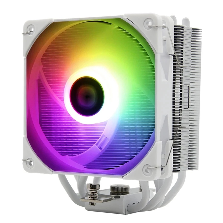 Thermalright AK120 พัดลมระบายความร้อน CPU PWM Quite Fan 5V 3PIN ARGB CPU สีดํา ขาว สําหรับ intel 115x 2011 2066 AMD #5