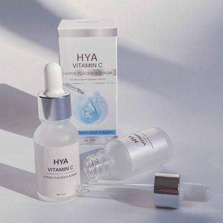 ราคาต่อขวด เซรั่มไฮยาไคร่า HYA VITAMIN-C HORSE PLACENTA SERUM BY KYRA ขนาด 15 มล.