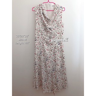 Pomelo Flower printed dress size M