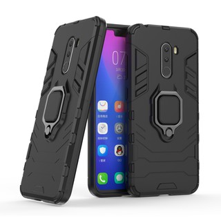 เคส Xiaomi POCOPHONE F1 พลาสติกแบบแข็ง Armor Shockproof Back Cover Phone Case Xiaomi POCO F1 F 1 กรณี ฝาครอบ