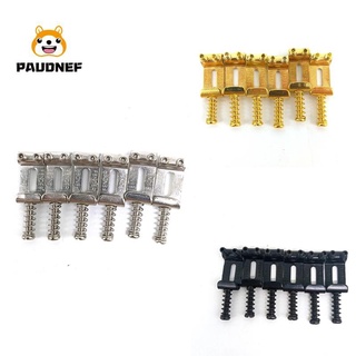 6 Roller Bridge Pull String Code อุปกรณ์เสริมสําหรับกีตาร์ไฟฟ้า COD