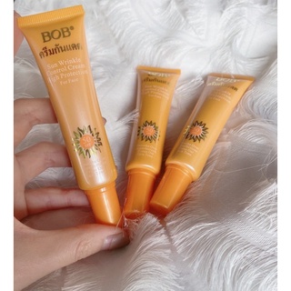 ⚡FLASH SALE⚡♡พร้อมส่ง BOB ครีมกันแดด SPF50 สูตรกันน้ำ บางเบา ไม่หนักหน้า หลอดขาว กันแดดเยี่ยม