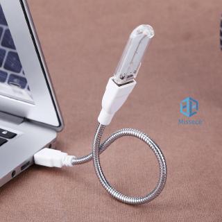 Ready Now♨USB Male .missece✧to Female Extension LED Light Adapter Cable Metal Flexible Tube