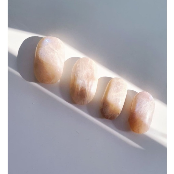 [Kyzen Living] หินปาล์มมูนสโตน / หินปาล์ม (สําหรับสมดุล ความเป็นผู้หญิง)