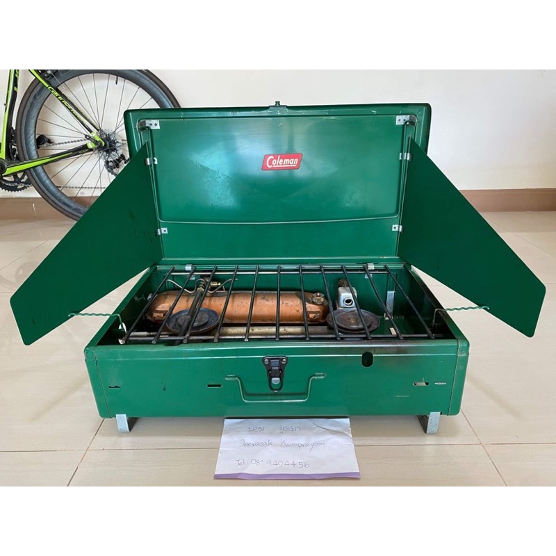 เตา2หัว coleman 413E made in usa ยุค50 ผลิต 1954-1961.