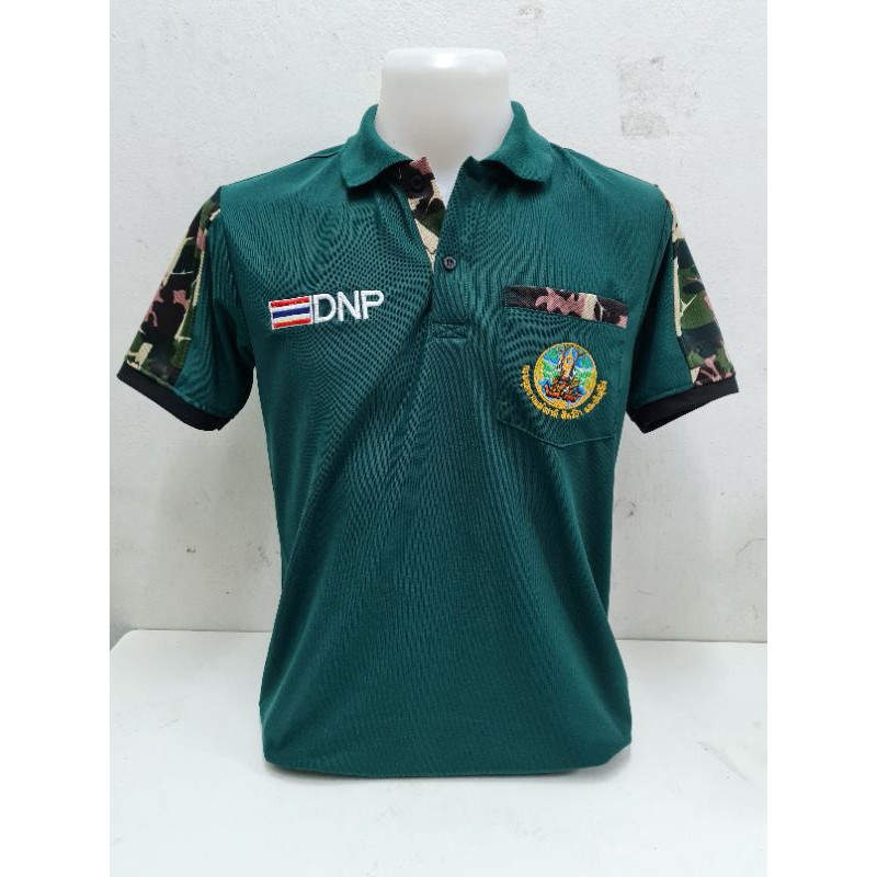 #เสื้อโปโลสีเขียวหัวเป็ด(ผู้ชาย)