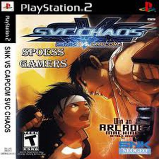 แผ่นเกมส์[PlayStation2]SVC Chaos SNK vs Capcom