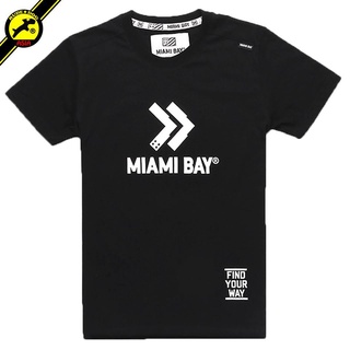 Miamibay T-shirt เสื้อยืด รุ่น COMBAT แฟชั่น คอกลม ลายสกรีน ผ้าฝ้าย cotton ฟอกนุ่ม ไซส์ S M L XL