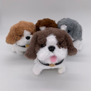 ราคาของเล่นตุ๊กตาหมา สุนัข เดินได้  มีเสียง ใส่ถ่านธรรมดา    HY520