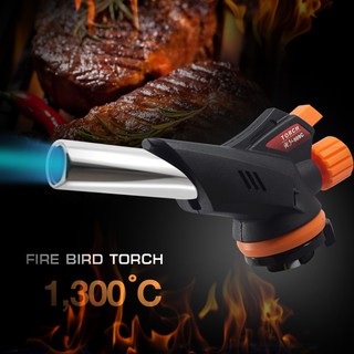 ส่งด่วน Fird Bird Torch WS-509C หัวพ่นไฟ หัวพ่นแก๊สไฟฟู่ ความร้อนสูง 1,300C หัวพ่นแก๊สมีทีกดจุดไฟ บัดกรี เชื่อม