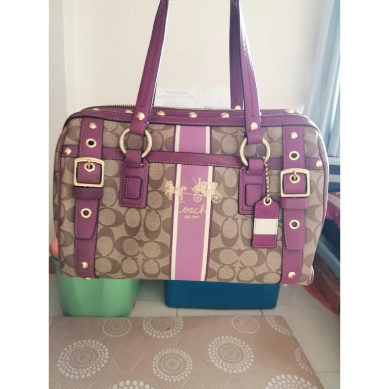 กระเป๋า COACH​ หมอนรถม้า​13'' มือสองสภาพสวย​แท้💯
