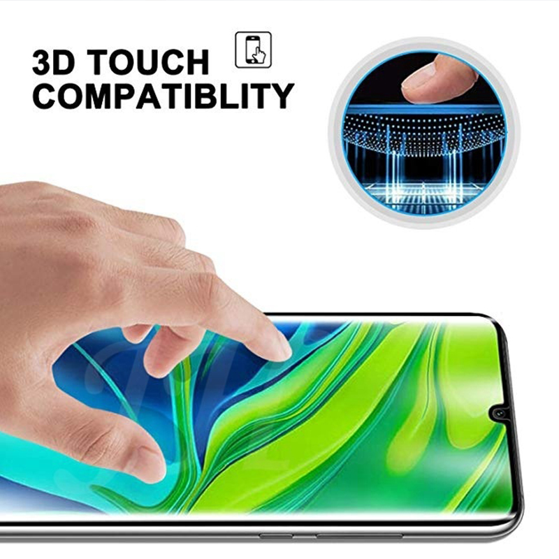 2 in 1 Tempered Glass On For Xiaomi Mi Note 10 Lite Camera Lens glass ...