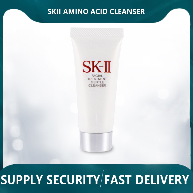 【การจัดส่งในประเทศไทยส่งของขวัญ】SK-II / SK2 / SKII Facial Treatment Gentle Cleanser 20g SK2 SK-2