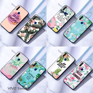 Vivo Y11 Y12 Y17 Y19 Y30 Y50 Y15 2020 เคสมือถือแบบซิลิโคน สำหรับ ฤดูร้อน