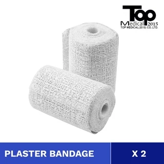 PRIME ModRoc Plaster of Paris bandage full carton 24 ม้วน size: 2.7 m 4” เต็มกล่อง 24 ม้วน