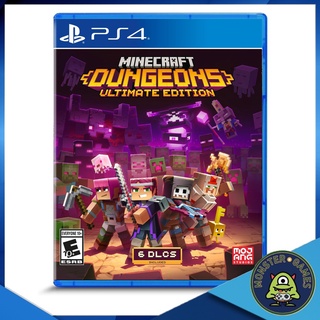 Minecraft Dungeons Ultimate Edition Ps4 Game แผ่นแท้มือ1!!!!! (Minecraft Dungeon Ultimate Edition Ps4)(Minecraft Ps4)