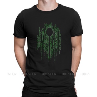 เสื้อยืดผ้าฝ้าย The Matrix Neo Shirt Neo, Morpheus and Trinity Tee Shirt Keanu Reeves เสื้อหนัง เดือดๆ วินเทจ vintage แม