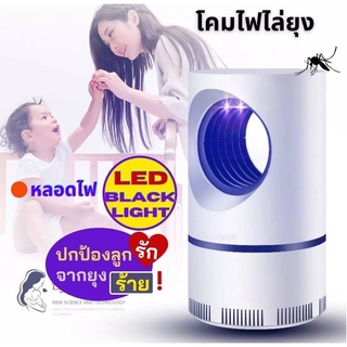 [พร้อมส่งจากไทย!] โคมไฟไล่ยุง USB หลอดไฟ LED Black Light พัดลมดูดยุง เครื่องดักยุง เครื่องไล่ยุง  Mosquito Killer Lamp