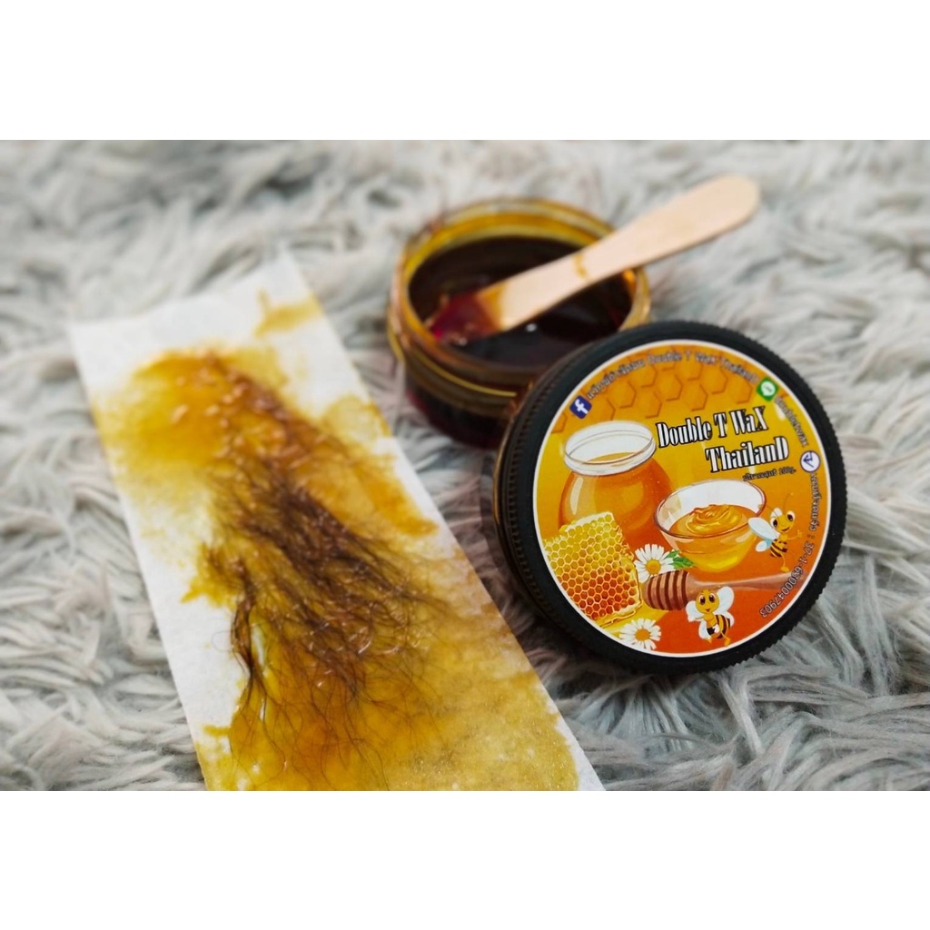 wax 🐝แว๊กซ์กำจัดขน แว็กซ์กำจัดขน แว๊กซ์น้ำผึ้ง แว็กซ์น้ำผึ้ง กำจัดขน ไม่ต้องอุ่นก่อนแว๊กซ์Double T W