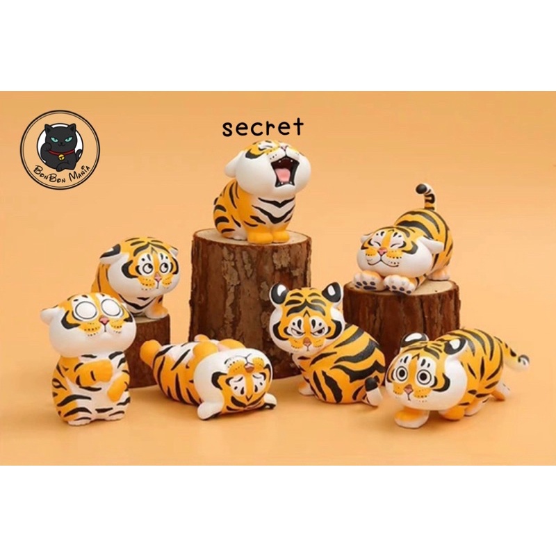 52Toys กล่องสุ่มเสืออ้วน Fat Tiger Xiaohu Daily Blind Box set