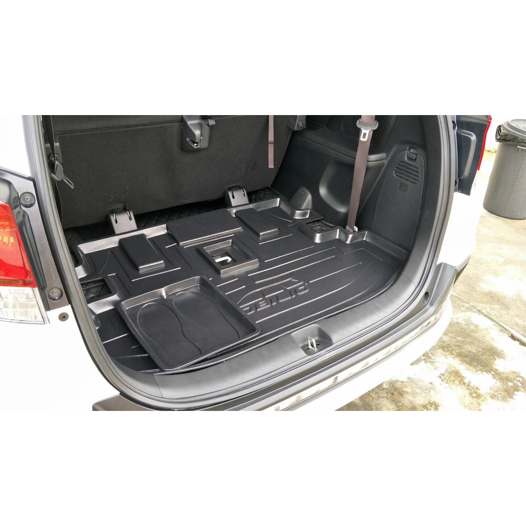 ถาดท้ายรถยนต์ HONDA MOBILIO (รุ่น 7 ทื่นั่ง) ถาดท้ายรถ ถาดสัมภาระท้ายรถ