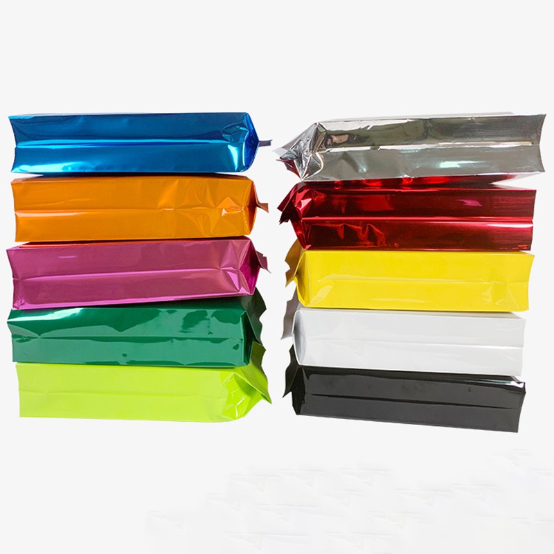 (แพ็ค 50 ใบ) ซองฟอยล์ ซีลกลาง พับข้าง เนื้อเงา มีหลายสี 15×32+7 cm. #P305 ราคา ถูกที่สุด ดีลบีเคเค แกลเลอรีภาพที่ 4