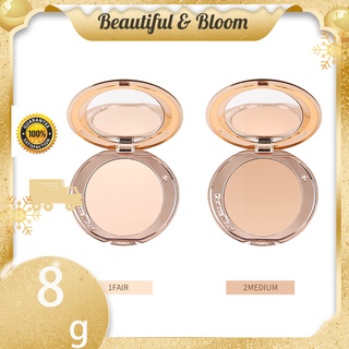 【พัฟของขวัญ】💯แท้ CT Charlotte Tilbury Airbrush Flawless Finish Powder Micro Powder【เตรียมจัดส่ง】#1 Fair #2 Medium