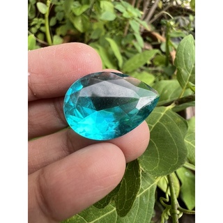 Paraiba Glass 1 pieces Drop shape