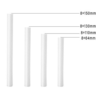 5ชิ้น 8x150มม 8x130มม 8x110มม 8x70มม แผ่นกรองผ้าฝ้ายขนาด