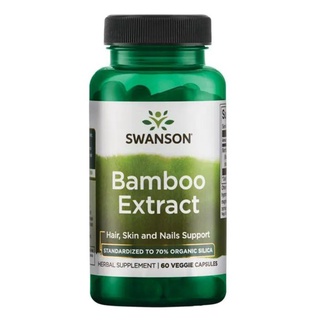 Swanson Superior Herbs, Bamboo Extract 300 mg, 60 Veggie Capsule