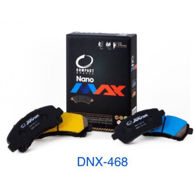 ผ้าเบรคหลัง MITSUBISHI💥PAJERO SPORT 2+4WD ปี 2014🔴Compact Nano MAX DNX-468