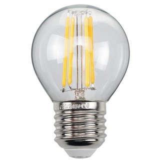 หลอดปิงปอง ขั้วE27-4W หลอดวินเทจโชว์ไส้LED ประหยัดไฟไม่ร้อนขั้วเกลียวใหญ่ RS-PO-E27-4W
