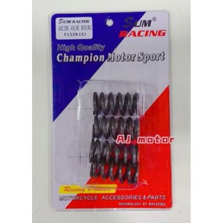 Y15zr V1 V2 SUM RACING VALVE SPRING SET YAMAHA Y15 YSUKU EXCITER IKK SCK UMA ESPADA TOKAHI TOBAKI ชุดบล็อกหัว